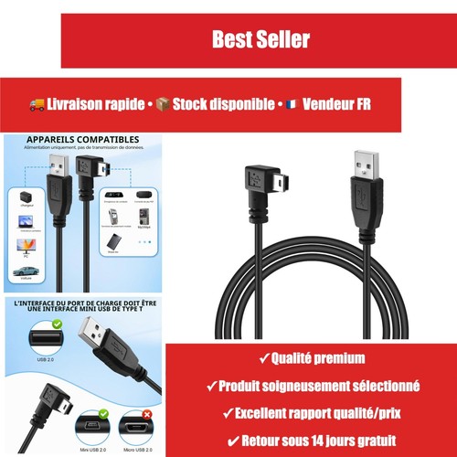 Câble usb mini garmin - câble,