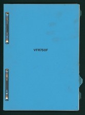 Honda VFR750F RC24 (86-89) Factory Issue Shop Manual Repair Book VFR 750 F FT31