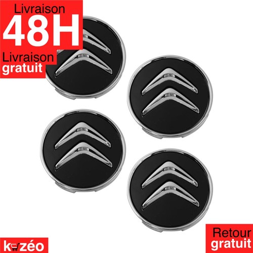 Enjoliveurs noirs lot de - 60,