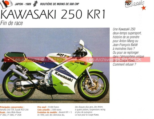 Kawasaki kr1 250 kr 1 - 250,