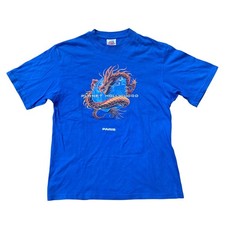 Planet Hollywood Paris Imprimé Dragon Vintage 1998 De Collection Taille M