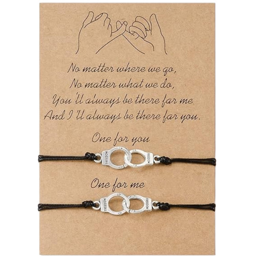 Bracelet menotte cordon - bracelet, et