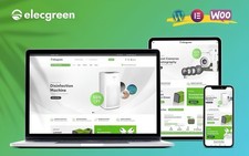 ElecGreen WordPress Theme Multipurpose ECommerce Template, Création Site Web SEO