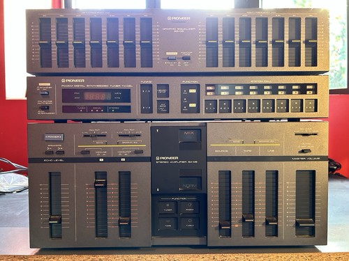 Ensemble vintage pioneer - hi-fi,