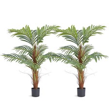 VEVOR Arbre Artificiel Palmier à Noix de Bétel Plante Artificielle 800x1219 mm