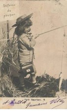 SPORTS AO#AL000534 SMALL SCOUNDREL FISHING IN A PLACE FORBIDDEN TO FISH