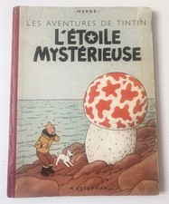 TINTIN L'étoile mystérieuse B4 1950 Hergé Casterman