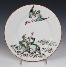 Jules Vieillard Bordeaux Faience Japonisme Bird Plate French Millet Aesthetic #4