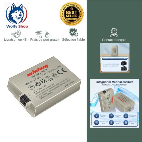 Batterie rechargeable - lp-e5,