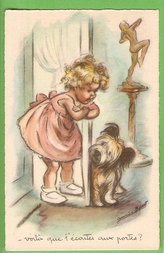 Germaine bouret carte postale - germaine,
