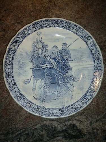 Très belle grande assiette - belle,