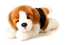 - Chiot Beagle couché - 24 cm Longueur - Chien en  Animal de Compagnie - 