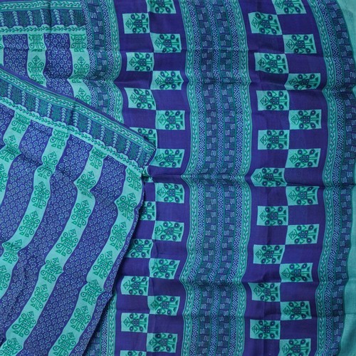Namaste vintage bleu saris - bleu,