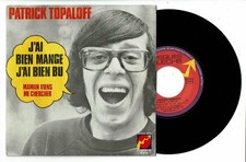Patrick TOPALOFF Vinyle 45T 7"