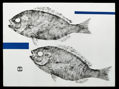 Gyotaku original signé