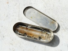 FRANCE 1940 - health service - glass in metal box MAY25SER001