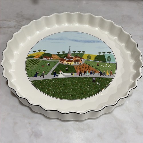 Vintage villeroy boch quiche - villeroy, &