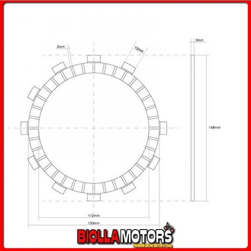 741388 single disc clutch - 741388,