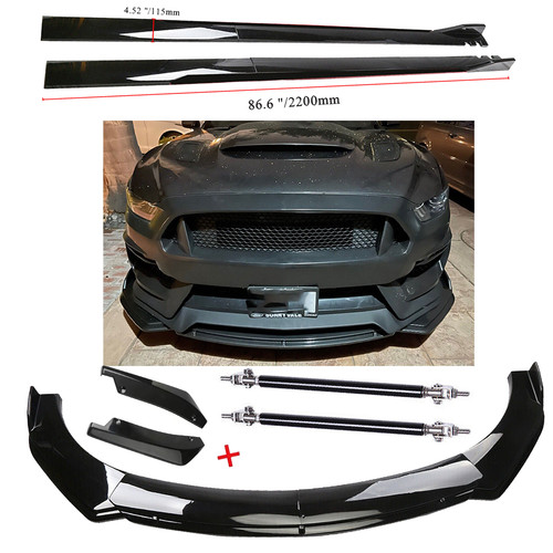 Front bumper spoiler diffuser - bumper,