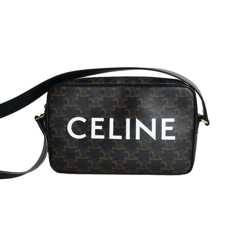 Celine triomphe canvas logo - triomphe,