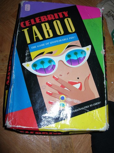 Celebrity taboo game 1991 - celebrity,