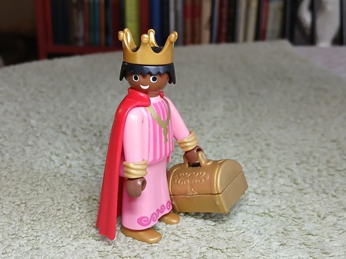 Crèche playmobil roi - crèche,