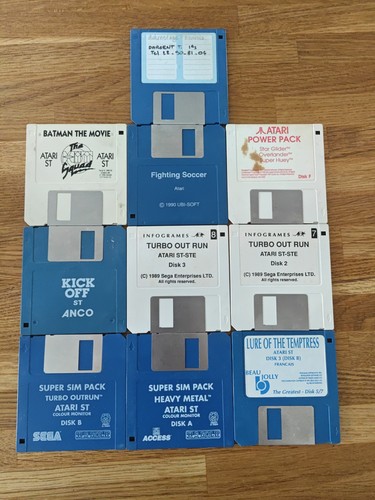 Lot disquettes atari - atari, st