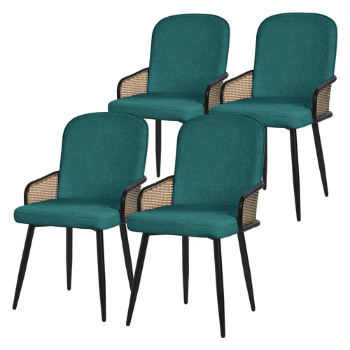 Chaises salle manger tissu - chaises,