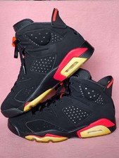 Nike Air Jordan 6 Retro Infrared Black 2019 384664-060 Size 9