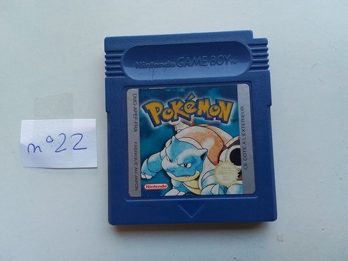 Pokémon version bleue sur - version,