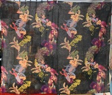 Foulard en coton et soie