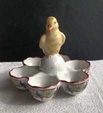 coquetier ancien porcelaine