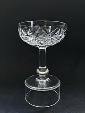 BACCARAT 1 COUPE A CHAMPAGNE #9 CRISTAL MODÈLE HARFLEUR VERRE GLASS CRYSTAL 1942