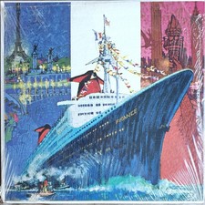 PAQUEBOT FRANCE DISQUE VINYL