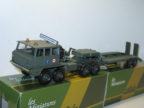 Solido camion berliet - berliet, porte