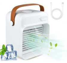 Climatiseur Mobile Portable USB – Ventilateur,Humidificateur&Purificateur 3 en 1