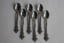 ROLEX Six Mocha Spoons Rolex Watches Geneva Swiss Cross (42276)