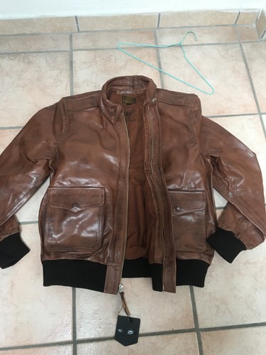 Blouson cuir aviateur - blouson,