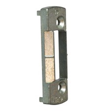 Gâche de pêne de crémone -