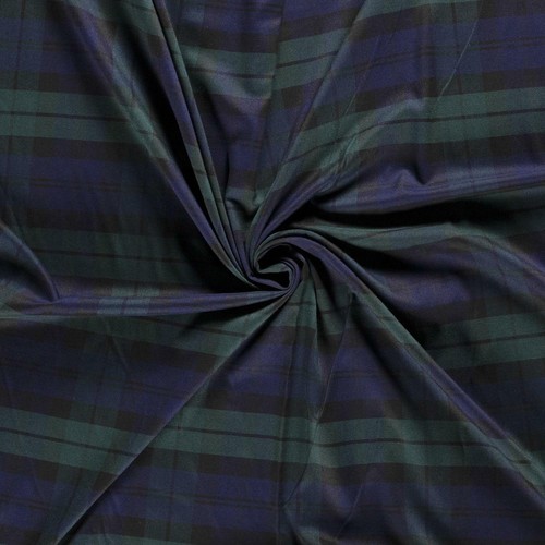 Tissu carreaux tartan - tissu,
