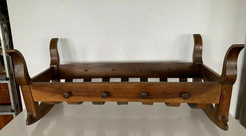 Berceau bascule noyer - berceau,