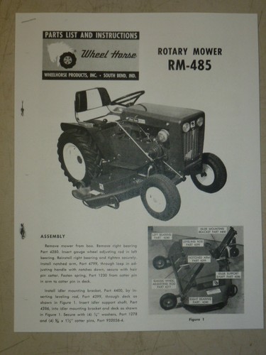 1964 wheel horse tractor - 1964,