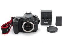 【MINT- S/C 6767】Canon EOS 70D 20.2 MP DSLR Camera Body Black