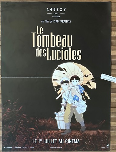 Affiche cinéma tombeau des - le,