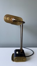 Eileen Gray desk lamp | MCM black brass lamp | Jumo N71 | Vintage design lamp