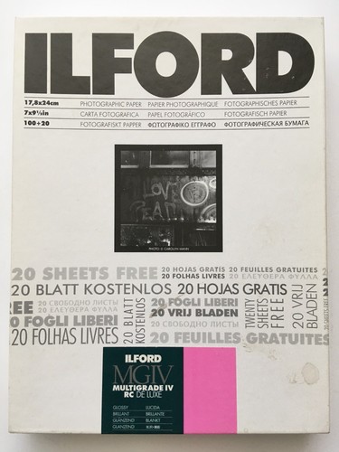 Ilford multigrade deluxe - iv, rc