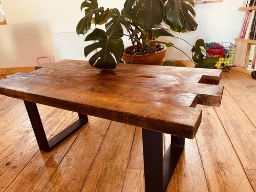 Table basse bois massif - bois,