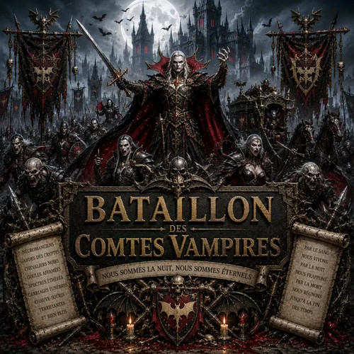 Vampire comtes regiment - comtes, 3d
