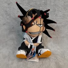 Kenpachi Zaraki from Bleach Plush 9" Window Hanger Banpresto Vintage 2005