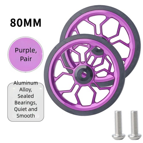 Vélo pliant 80mm roue facile